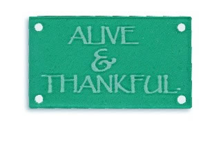 Heidi Grace - wood etched mini phrases  (sold in 3's)